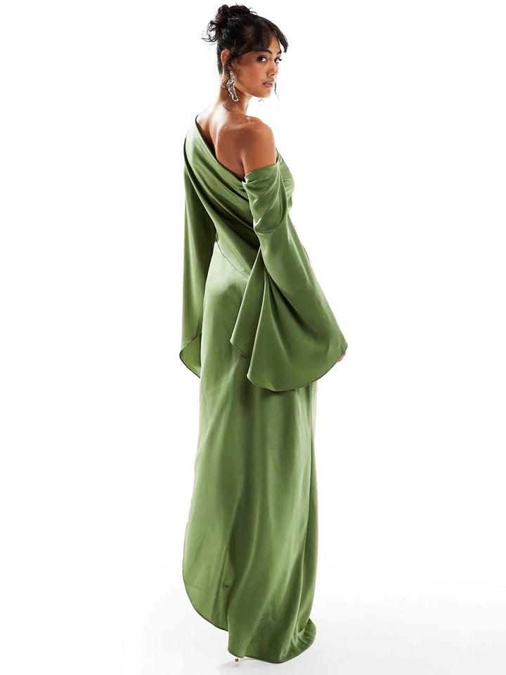 Emerald Elegance – Maxi Jurk