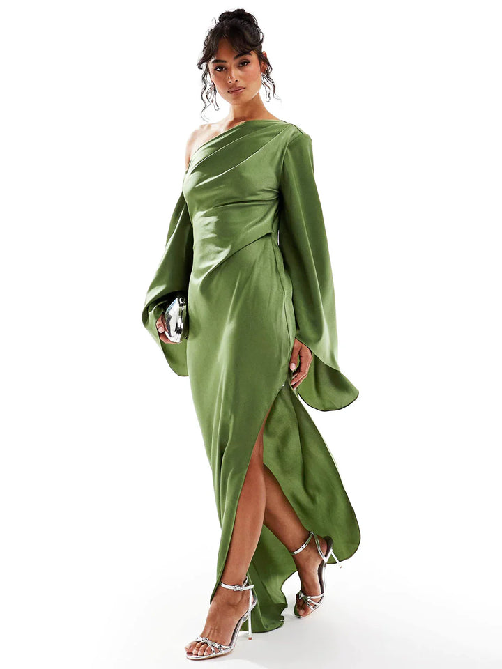 Emerald Elegance – Maxi Jurk